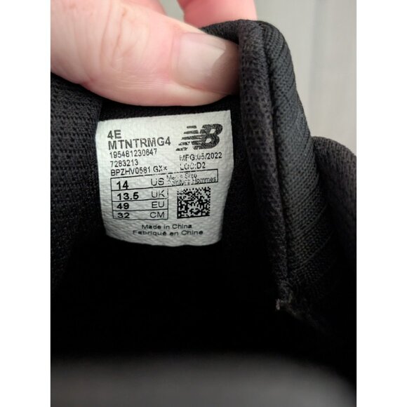 New Balance Nitrel V4 Dynasoft Trail Running Shoes MTNTRMG4 US Men's Size 14 4E - Picture 10 of 10